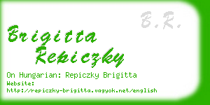 brigitta repiczky business card